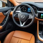 하이브리드 차량의 효율적인 배터리 관리 - A modern, diverse adult driver (wearing a tasteful, everyday outfit such as a t-shirt and jeans, no ...