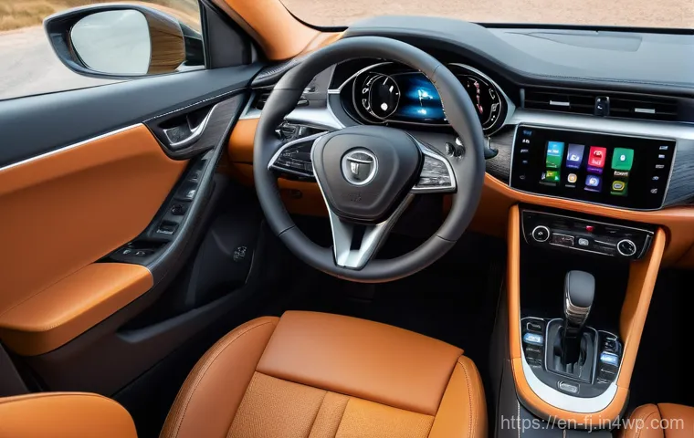 하이브리드 차량의 효율적인 배터리 관리 - A modern, diverse adult driver (wearing a tasteful, everyday outfit such as a t-shirt and jeans, no ...