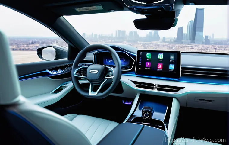 하이브리드 차량의 광고 및 마케팅 전략 - **Prompt:** "A vibrant, diverse family of four – a mother, father, and two children (approx. 8 and 1...