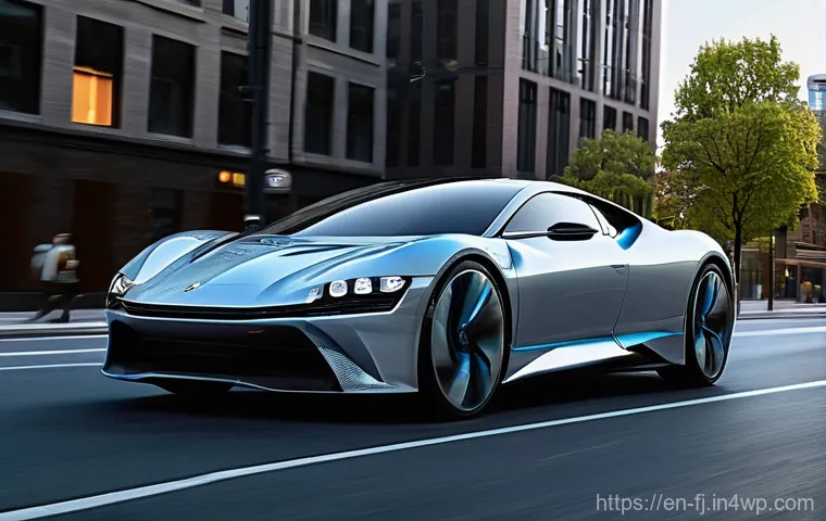 하이브리드 차량의 연료 소비 감소 전략 - **Prompt 1: The Conscious Hybrid Driver**
    "A clean, modern hybrid car interior, seen from a slig...