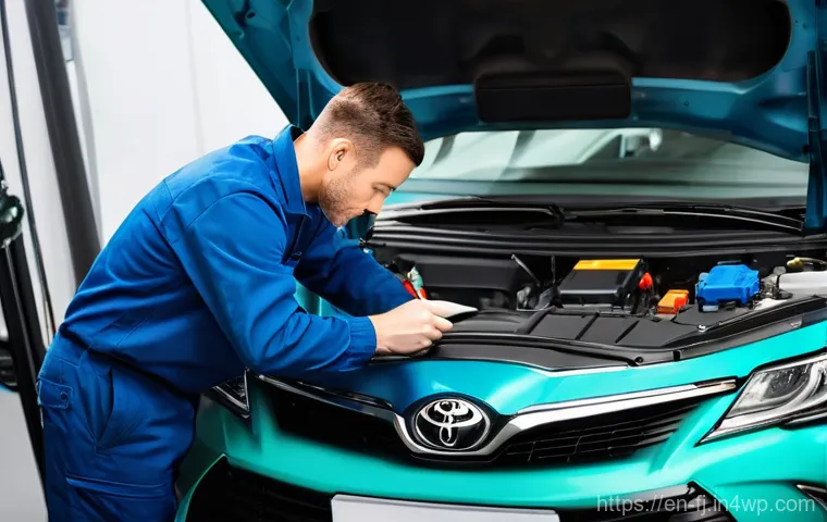 하이브리드 차량의 중고 시장 동향 - **Prompt:** A diverse, modern family (father, mother, and two children aged 8-12, all casually dress...