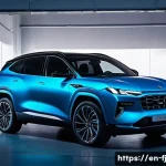 하이브리드 차량의 충전 효율성 향상 방법 - **"A sleek, modern plug-in hybrid SUV is shown with a translucent body, revealing a sophisticated li...