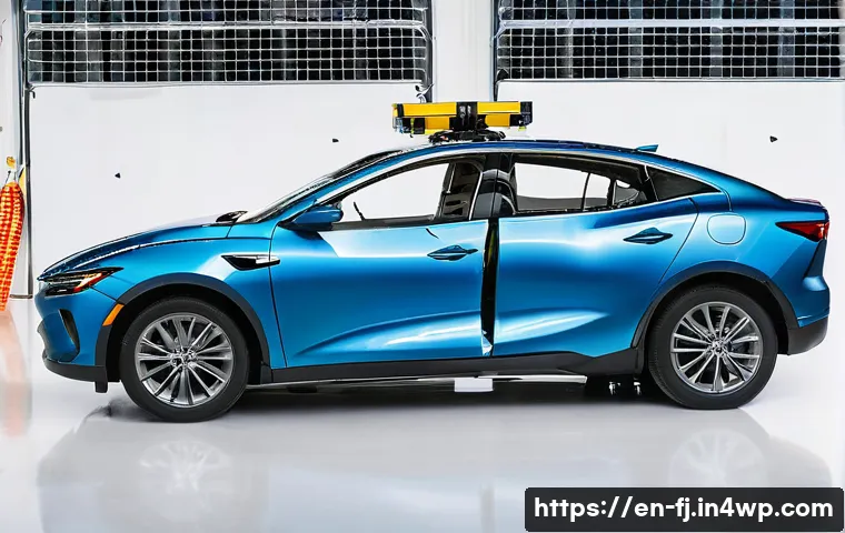 하이브리드 차량의 차체 구조와 안전성 관련 이미지 1