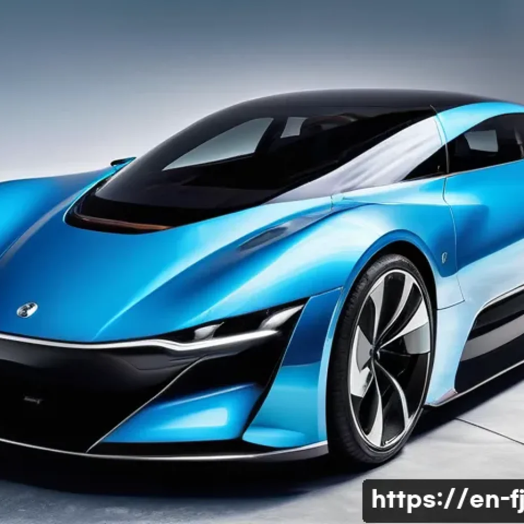 하이브리드 차량의 디자인 요소 및 소비자 반응 - A sleek hybrid car exterior showcasing streamlined aerodynamic design, featuring smooth flowing body...